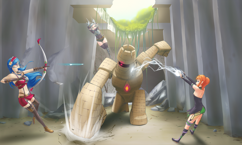 Golem Battle v01 Armor